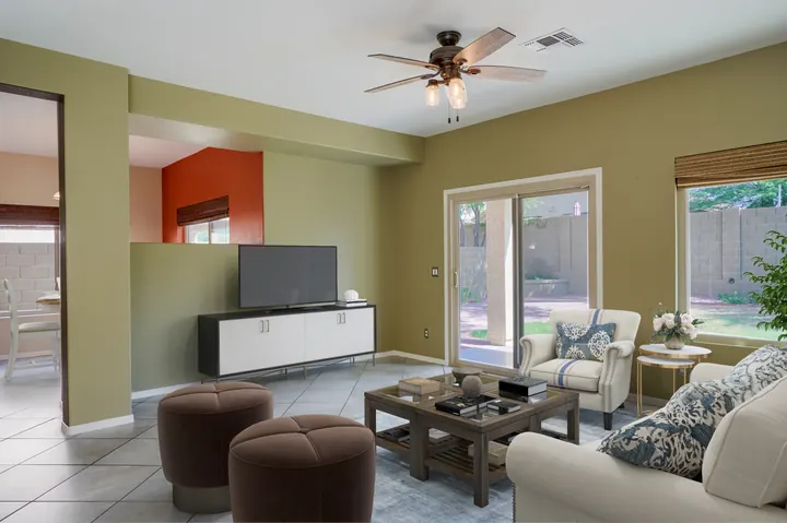 Virtual staging
